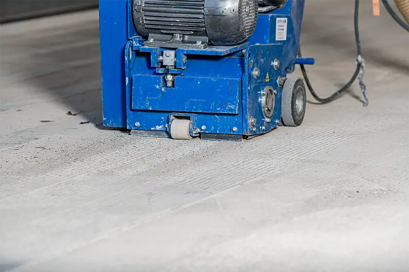 opruwen machine hardemanvloerbewerking