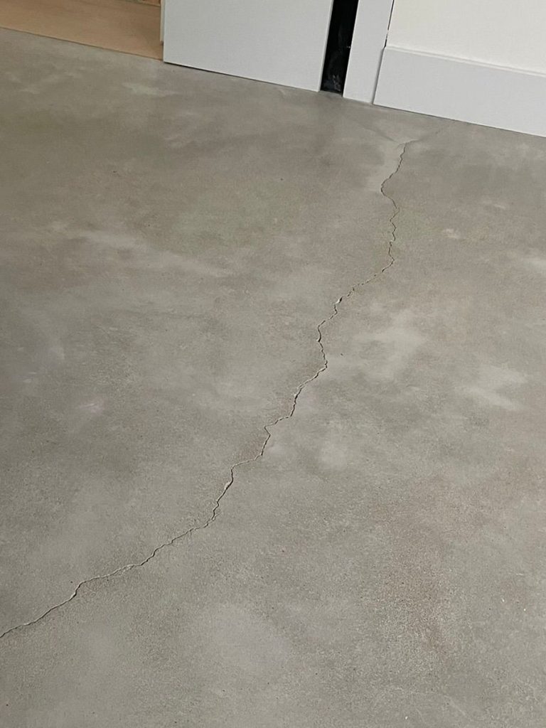 Betonvloer repareren