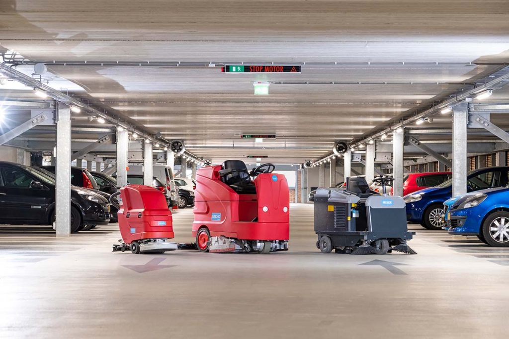 Betonvloer reinigen