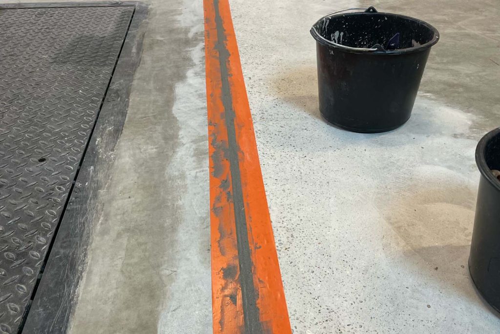 Reparatie betonvloer