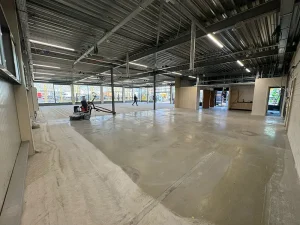 Betonvloer schuren