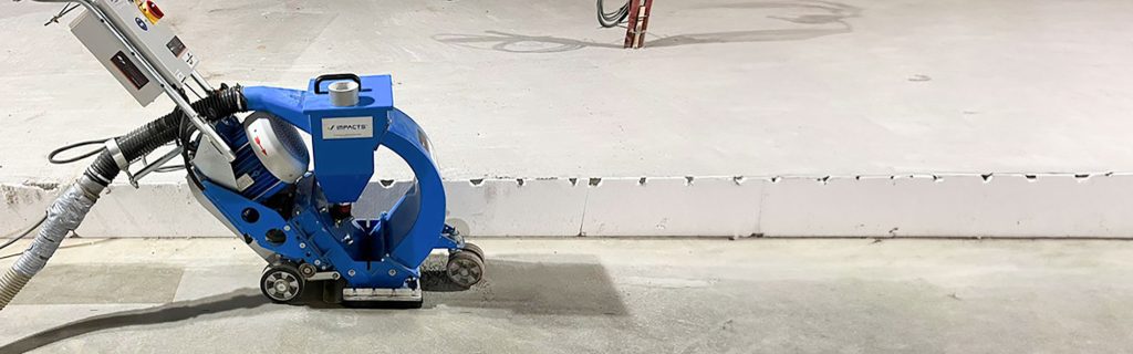 betonvloer stralen