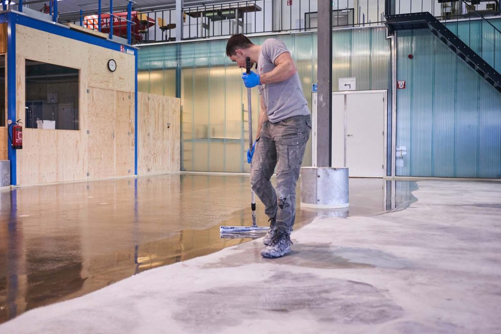 Coating betonvloer
