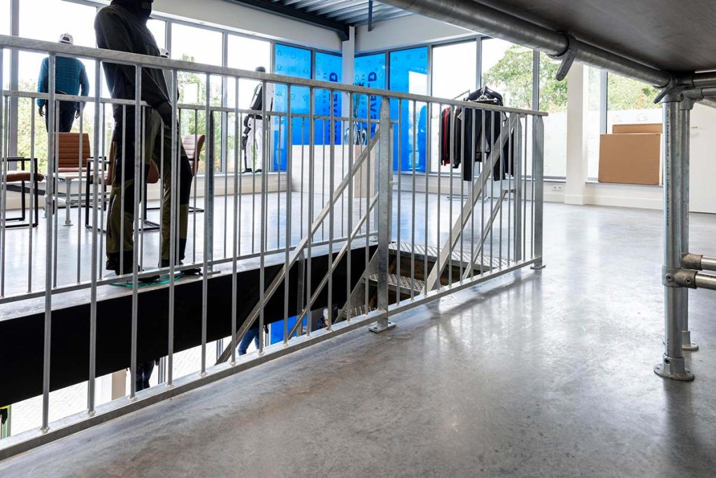 Bestaande betonvloer polijsten