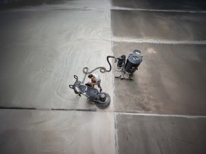 Betonvloer stal toepassing