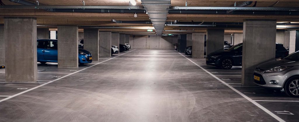 Renovatie betonvloer parkeergarage