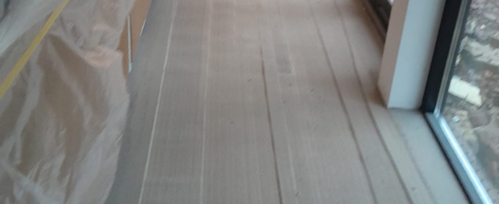 Renovatie betonvloer woning Waverveen