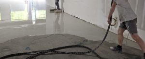 Reparatie betonvloer Heineken