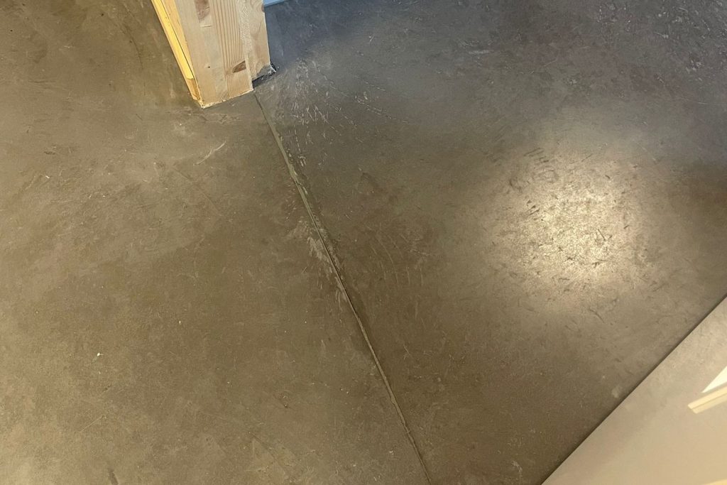 Betonvloer reparatie bij Leger des Heils