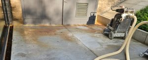 Roest verwijderen betonvloer Geresteijn Bouw