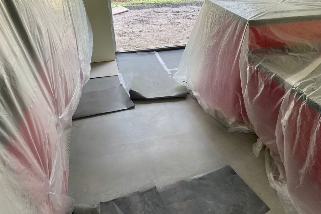 Sleuf dichten betonvloer Goed Verblijven Giethem